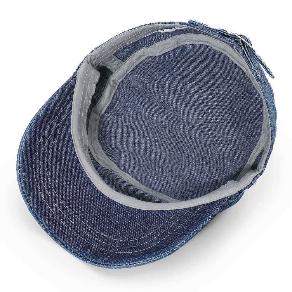 Men-Women-Vogue-Cotton-Visor-Flat-Hats-Sunshade-Casual-Outdoors-Simple-Adjustable-Cap-1459104