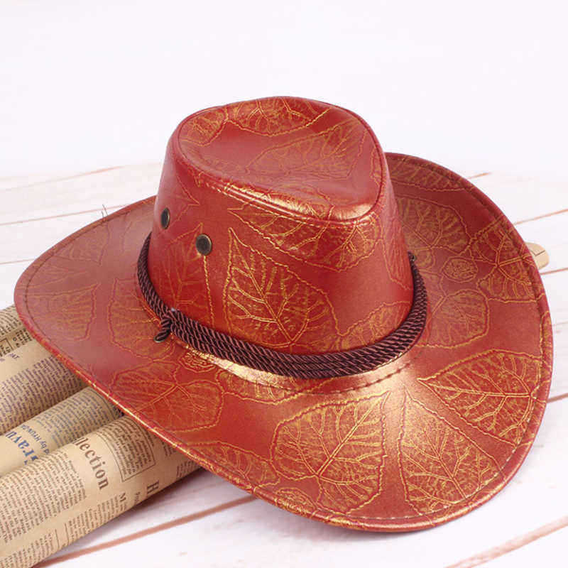 Men-Women-Western-Artificial-Leather-Cowboy-Knight-Hat-Outdoor-Wide-Brimmed-Hat-1348656