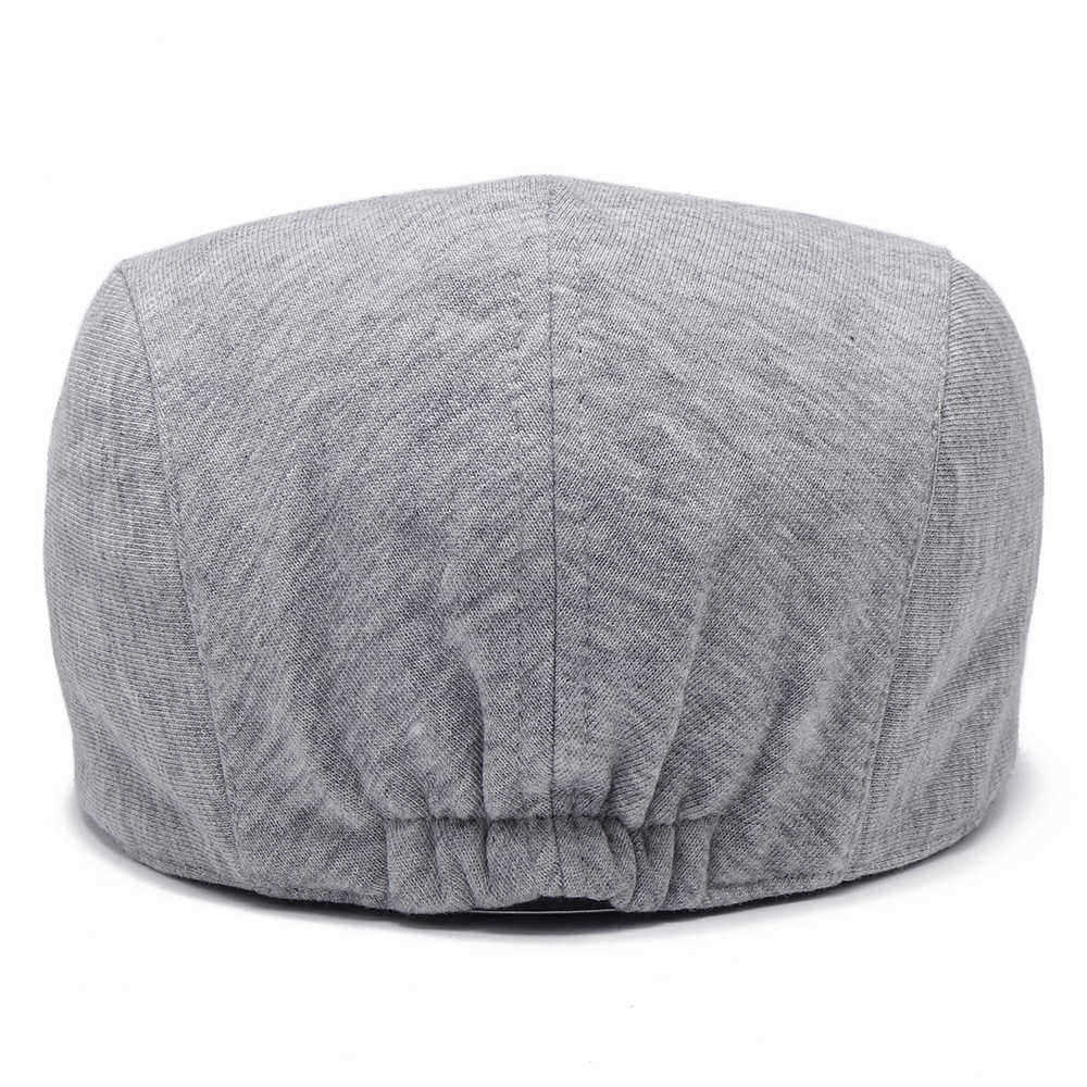 Men-Women-Winter-Cotton-Plain-Flat-Hat-Outdoor-Casual-Warm-Beret-Hats-1331050