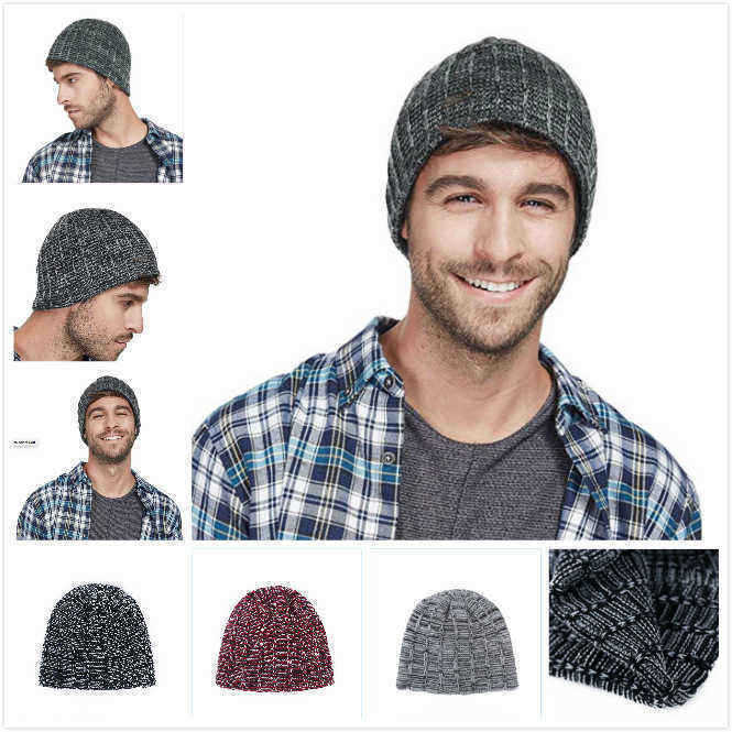 Men-Women-Winter-Double-Layers-Earmuffs-Knit-Beanie-Cap-Classic-Slouch-Skullcap-Hat-1368624