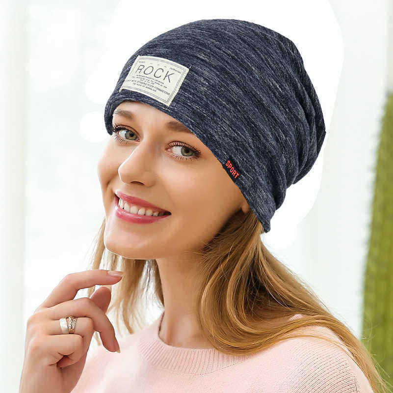 Men-Women-Winter-Vintage-Double-Layers-Earmuffs-Beanie-Hats-Outdoor-Slouch-Skull-Cap-1346580