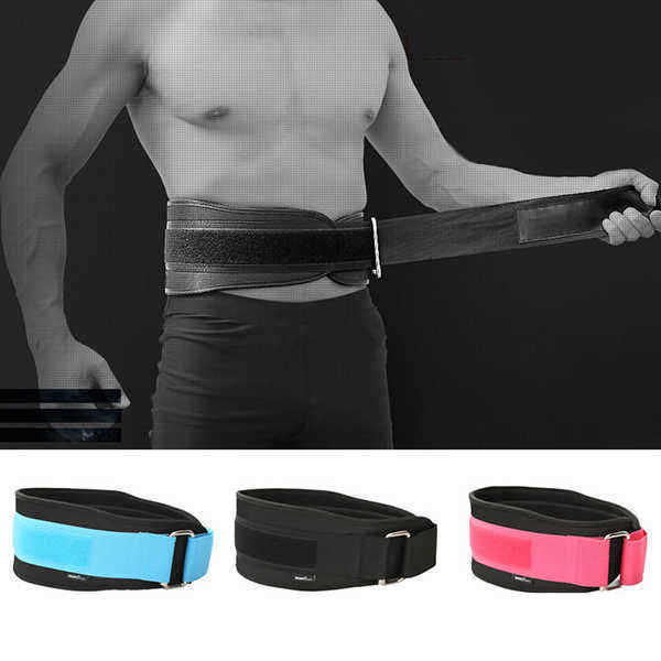 Mens-Adjustable-Waist-Support-Weightlifting-Fitness-Training-Compression-Belly-Belt-Waistband-1258851