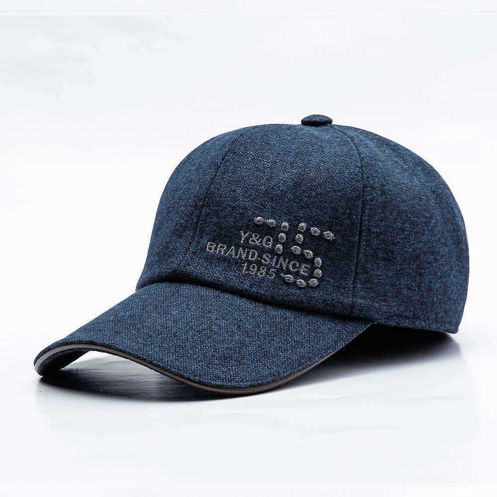 Mens-Middle-aged-Cotton-Earmuffs-Letter-Embroidered-Baseball-Cap-Adjustable-Dad-Peaked-Hat-1345678