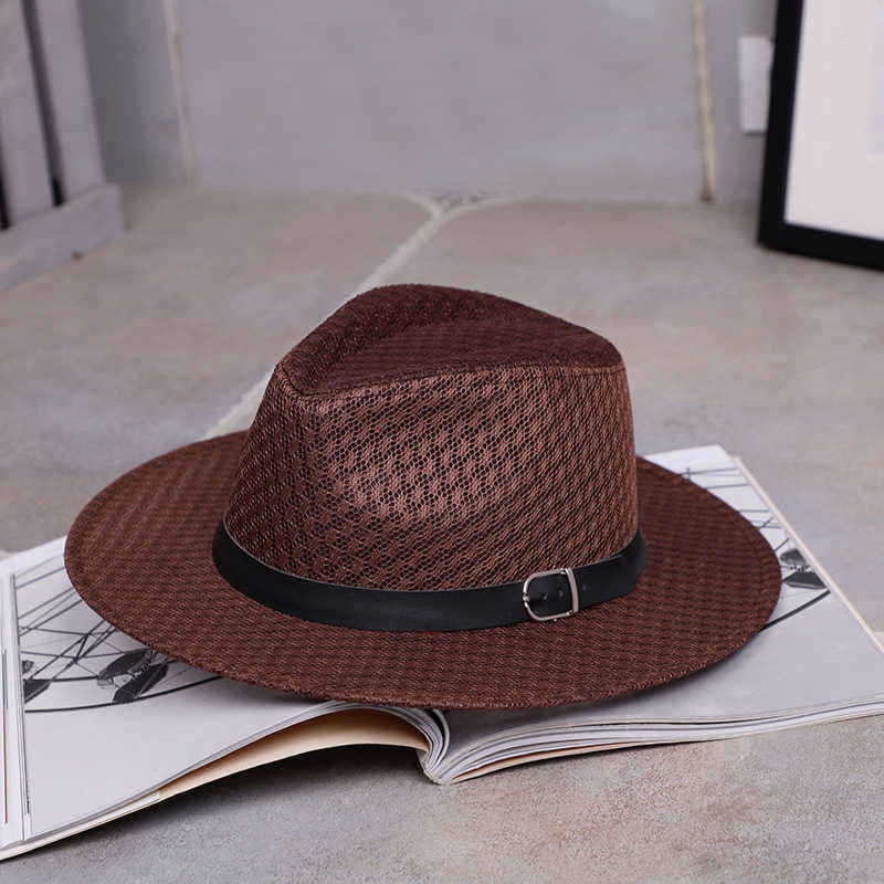 Mens-Unisex-Mesh-British-Jazz-Sun-Hat-Outdoor-Travel-Breathable-Sunscreen-Fedora-Cap-1325463