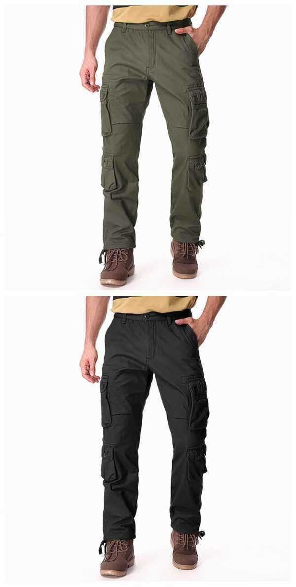 Mens-Winter-Polar-Fleece-Lined-Cargo-Pants-Multi-Pocket-Loose-Thick-Warm-Trousers-1103743