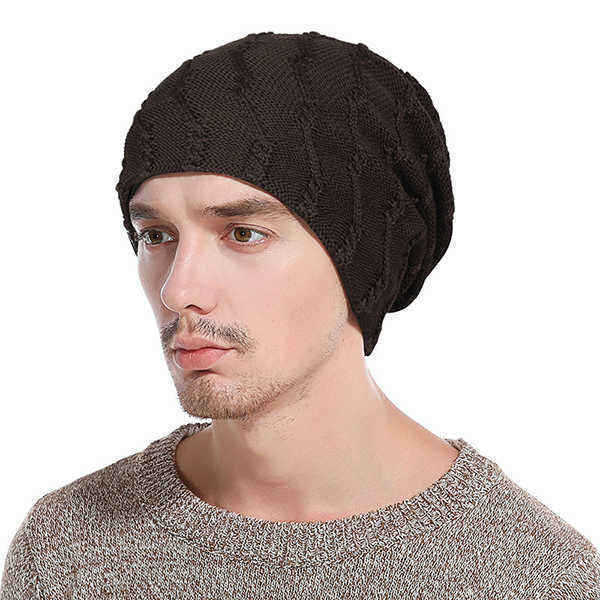 Mens-Winter-Warm-Cotton-Knitted-Beanie-Causal-Thickening-Windproof-Caps-Outdoor-Stretchable-Hats-1245243