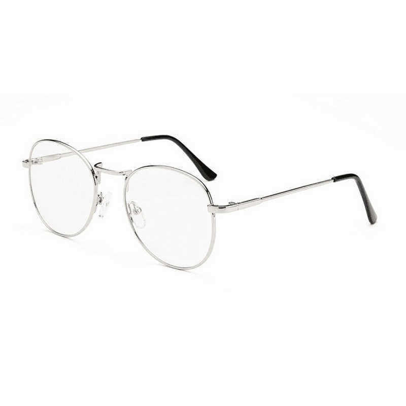 Mens-Women-Lightweight-Round-Frame-Fake-Glasses-Outdoor-Decoration-Non-Reading-Glasses-1334941