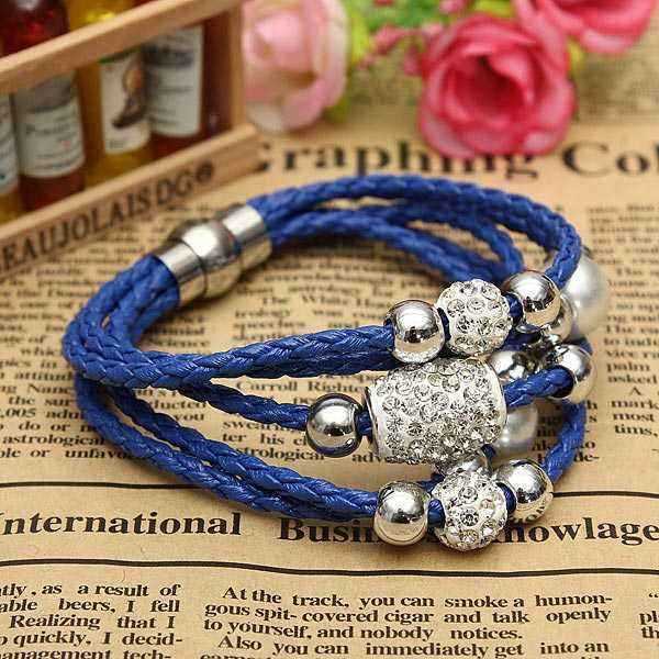 Multilayer-Rhinestone-Pearl-Beads-Bangle-Braided-Leather-Bracelet-922538