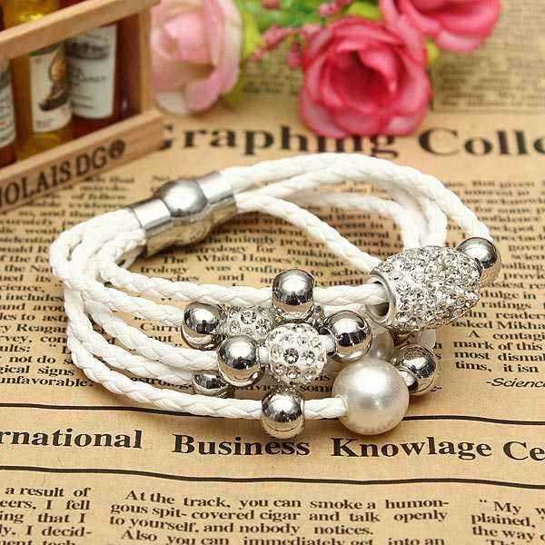 Multilayer-Rhinestone-Pearl-Beads-Bangle-Braided-Leather-Bracelet-922538