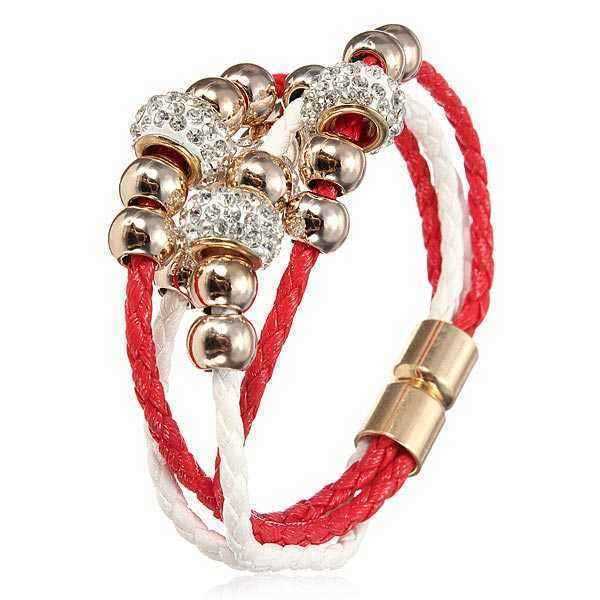 Multilayer-Rhinestone-Pearl-Beads-Bangle-Braided-Leather-Bracelet-922538