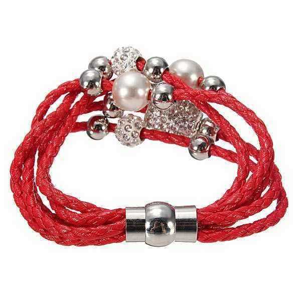 Multilayer-Rhinestone-Pearl-Beads-Bangle-Braided-Leather-Bracelet-922538