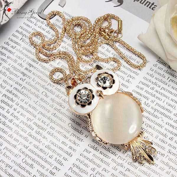 Opal-Owl-Crystal-Rhinestone-Gemstone-Necklace-Sweater-Chain-57996