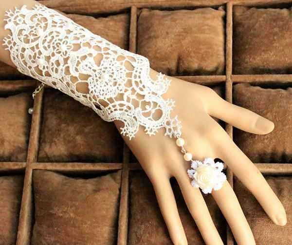 Pearl-Lace-Flower-Wedding-Bridal-Gloves-Ring-Bracelet-For-Women-977728