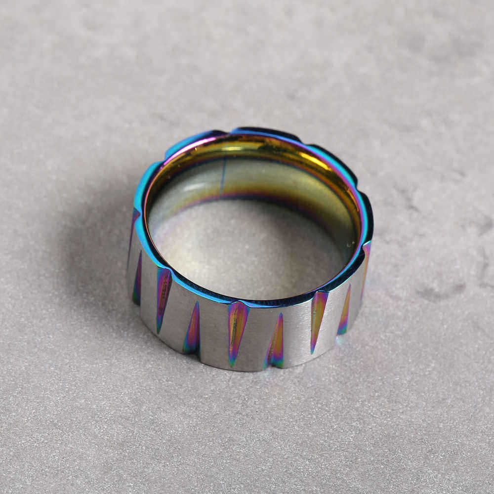 Punk-Colorful-Wire-Drawing-Stainless-Steel-Finger-Ring-Geometric-Cone-Unisex-Engagement-Rings-1287435