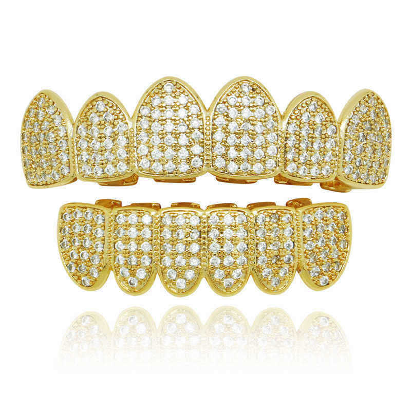 Punk-Geometric-Rhinestone-Braces-Cross-Diamond-Mosaic-Denture-Teeth-Jewelry-1548608