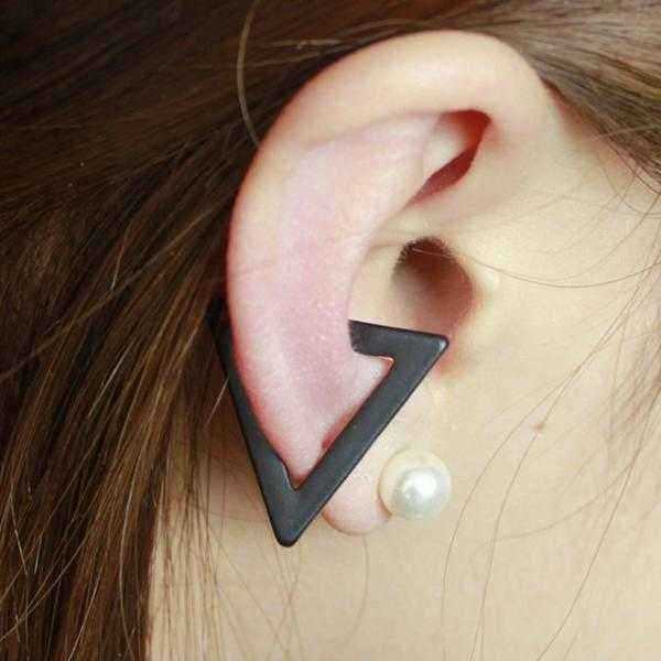 Punk-Multicolor-Triangle-Alloy-Ear-Cuff-Clip-Earring-For-Women-985929