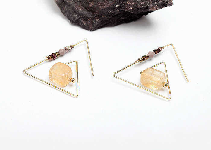 Retro-Geometric-Triangle-Natural-Crystal-Stone-Women-Earrings-1145369