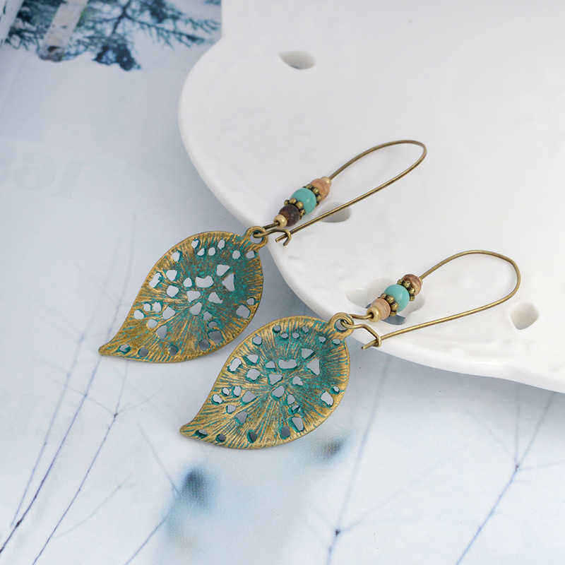 Retro-Hollow-Leaf-Drop-Earrings-Bohemian-Bronze-Plated-Women-Jewelry-1231636