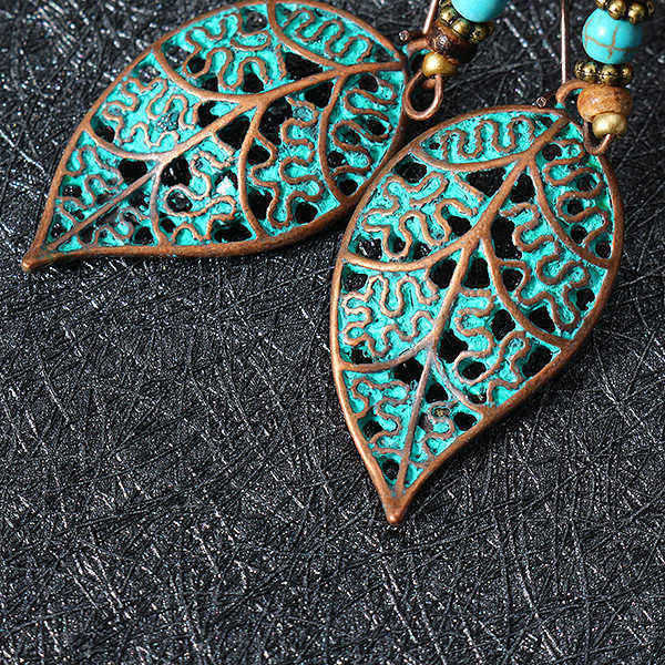 Retro-Hollow-Leaf-Drop-Earrings-Bohemian-Bronze-Plated-Women-Jewelry-1231636