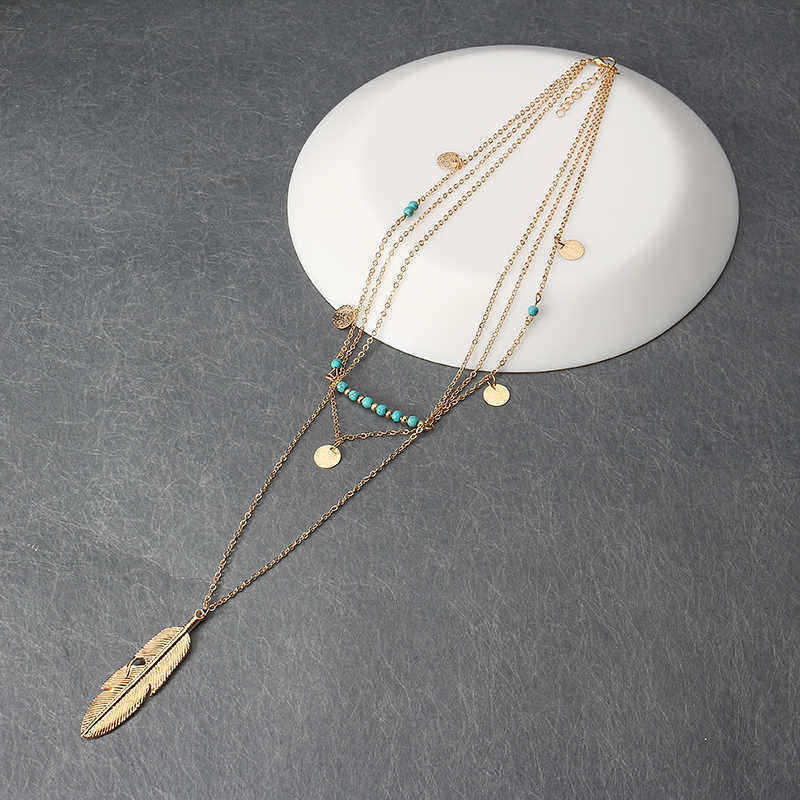 Retro-Leaf-Pendant-Green-Beaded-Neckalce-Elegant-Gold-Chain-for-Women-1178369