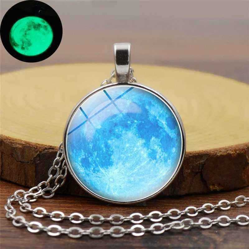 Retro-Luminous-Moon-Long-Necklace-Sliver-Alloy-Sweater-Necklace-Unisex-1444010