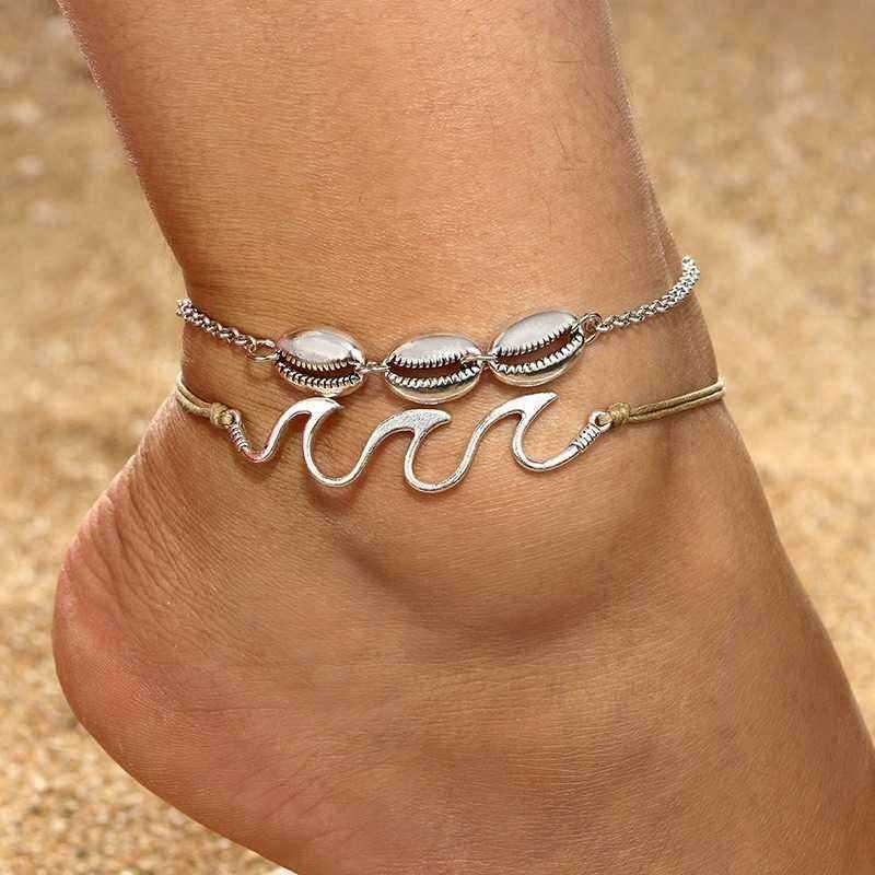 Retro-Style-Wave-Spray-Anklet-Sliver-Alloy-Shell-Anklets-For-Women-Jewelry-1449929