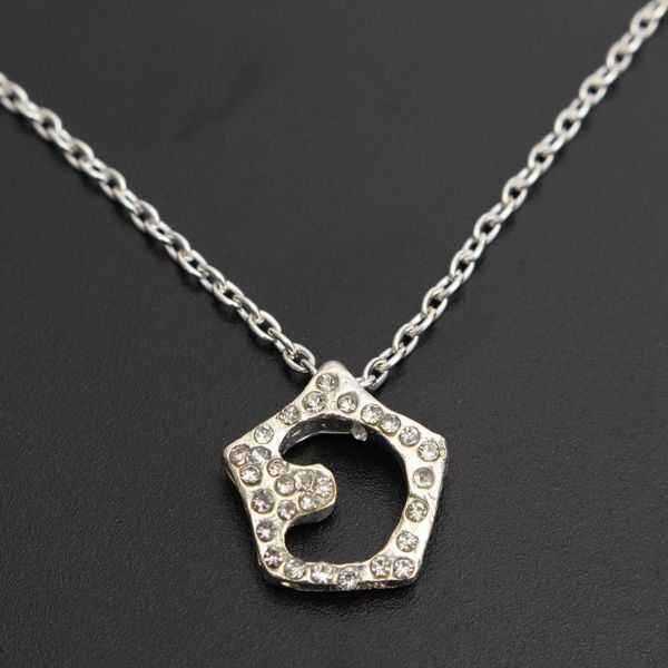 Silver-Full-Rhinestone-Hollow-Star-Moon-Pendant-Necklace-For-Women-968726