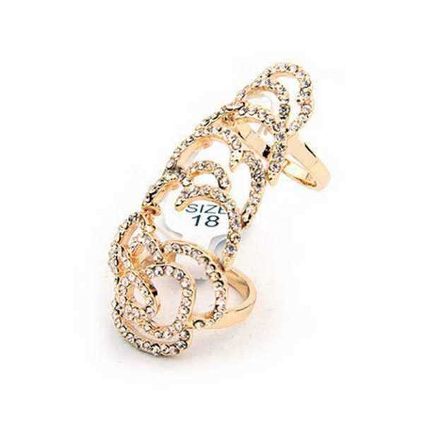 Silver-Gold-Plated-Crystal-Rhinestone-Flower-Hollow-Joint-Knuckle-Ring-954339