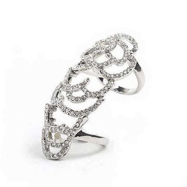 Silver-Gold-Plated-Crystal-Rhinestone-Flower-Hollow-Joint-Knuckle-Ring-954339