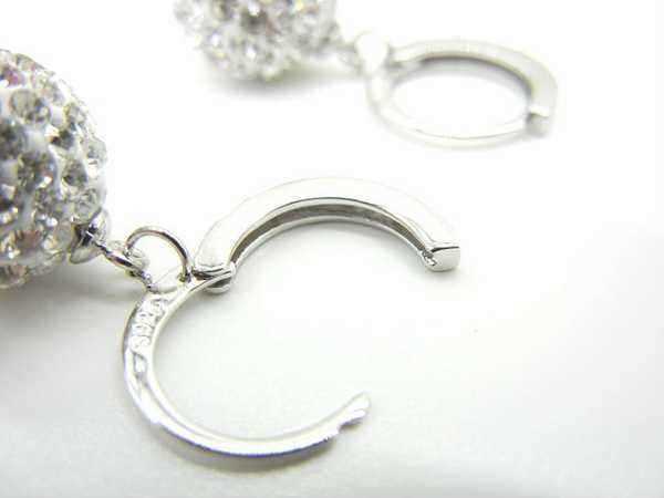 Silver-Plated-Zircon-Ball-Dangle-Drop-Hoop-Earrings-Women-Jewelry-1016990