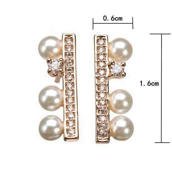 Simple-Rhinestone-Crystal-Pearl-Ear-Stud-Earrings-Gold-Silver-Plated-1016557