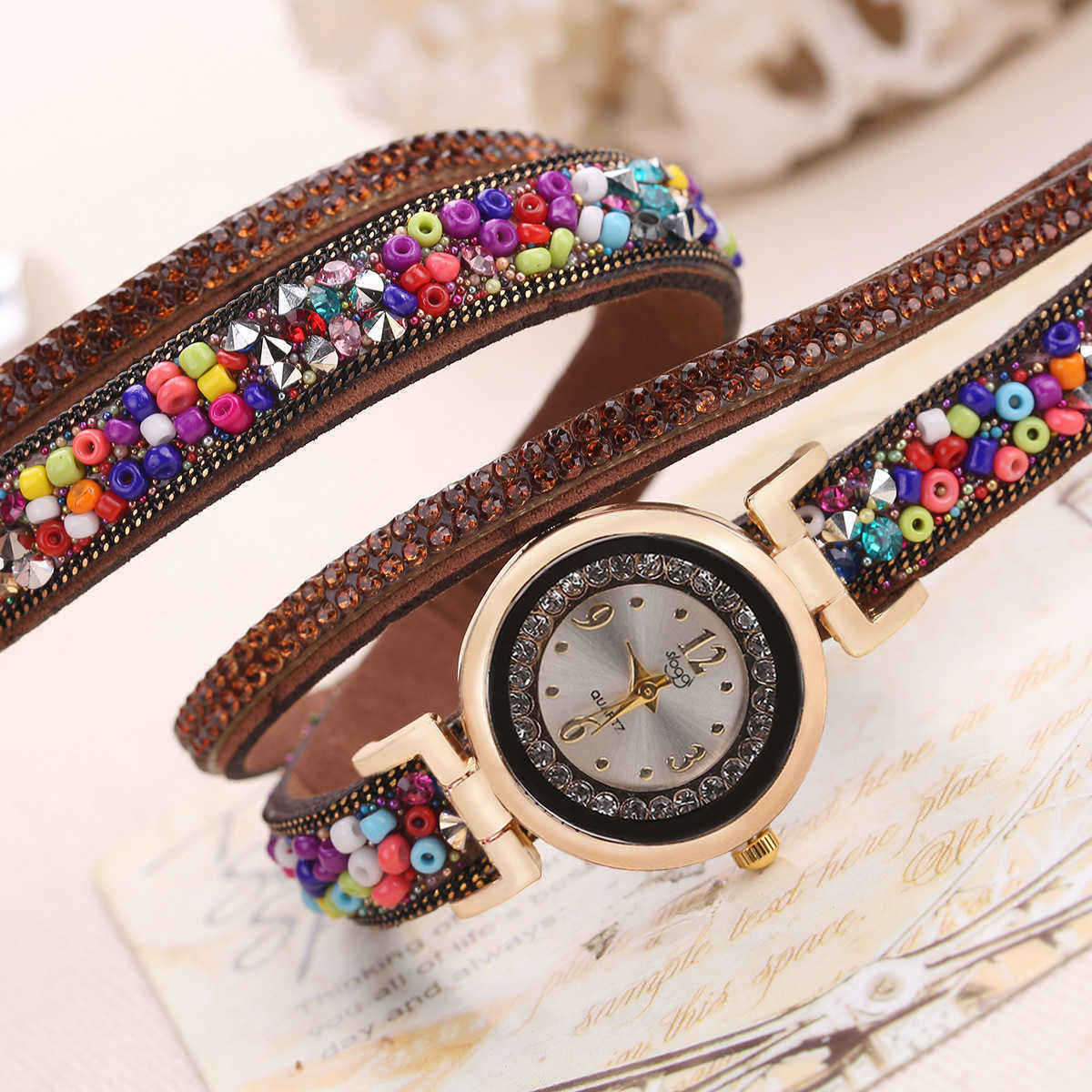 Sloggi-colorful-stone-winding-bracelet-watch-diamond-winding-female-bracelet-1555843