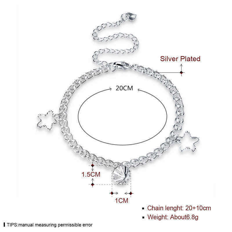 Star-Pendant-Fashion-Foot-Chain-Silver-Plated-Anklet-for-Women-1152929