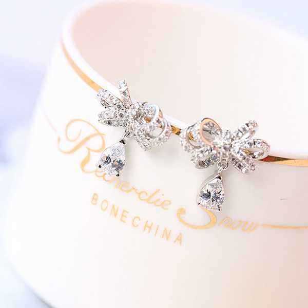 Sweet-Bowknot-Water-Drop-Zircon-Ear-Stud-Earrings-For-Women-1012726