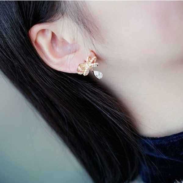 Sweet-Bowknot-Water-Drop-Zircon-Ear-Stud-Earrings-For-Women-1012726