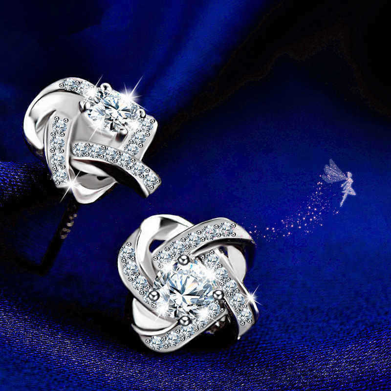 Sweet-Women-Zircon-Cross-Ear-Stud-Platinum-Plated-Rhinestones-Earrings-1241272