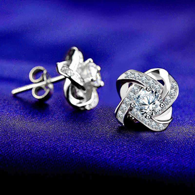 Sweet-Women-Zircon-Cross-Ear-Stud-Platinum-Plated-Rhinestones-Earrings-1241272