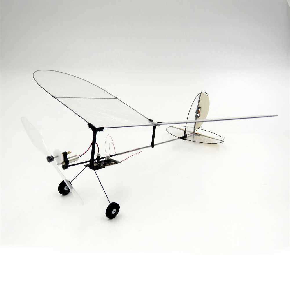 TY-Model-Indoor-Airplane-Hummingbird-Light-Thin-Film-Mini-RC-Aircraft-KIT-56g-Only-1463849