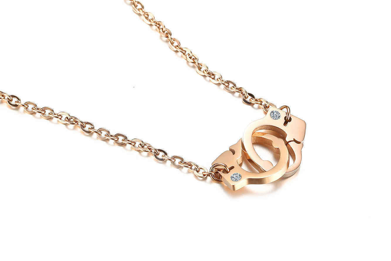 Titanium-Steel-Rhinestone-Rose-Gold-Handcuffs-Pendant-Necklace-for-Women-1260394