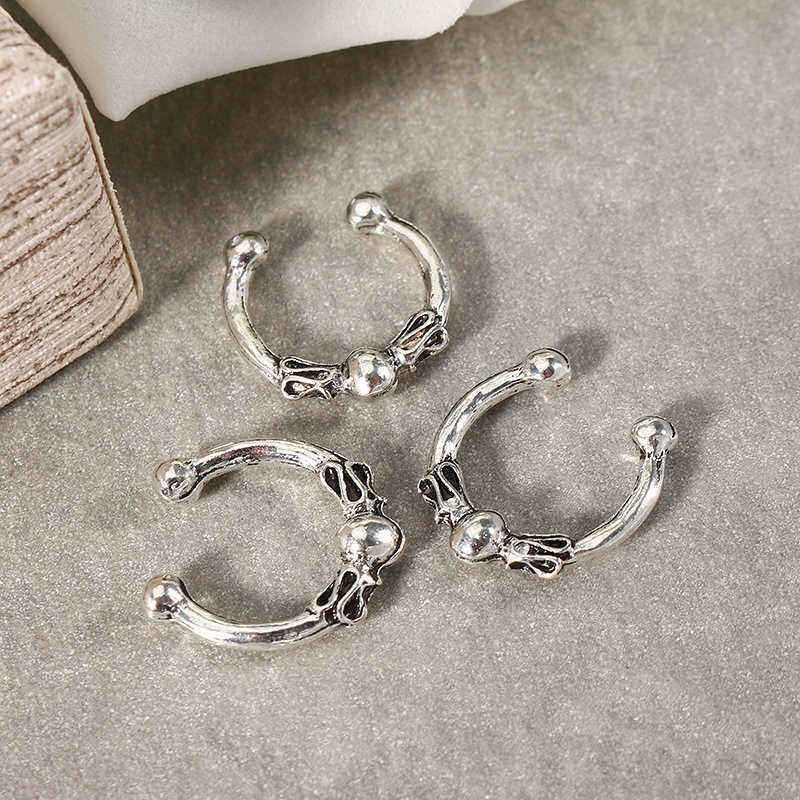 Trendy-Antique-Silver-Earring-Set-Punk-Elephant-Star-Moon-Ear-Clip-Gift-for-Women-Girl-1215107