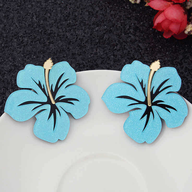 Trendy-Exaggerated-Style-Rose-Red-Blue-Flower-Rhinestone-Women-Earrings-1138491