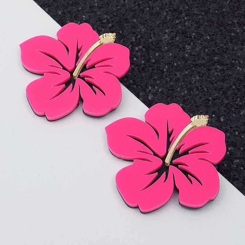 Trendy-Exaggerated-Style-Rose-Red-Blue-Flower-Rhinestone-Women-Earrings-1138491