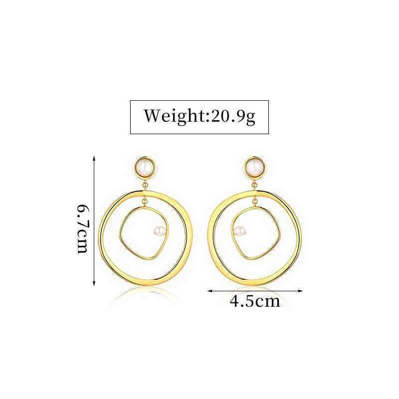 Trendy-Pearl-Geometric-Round-Shape-Drop-Earring-Gold-Plated-Women-Earrings-1382071