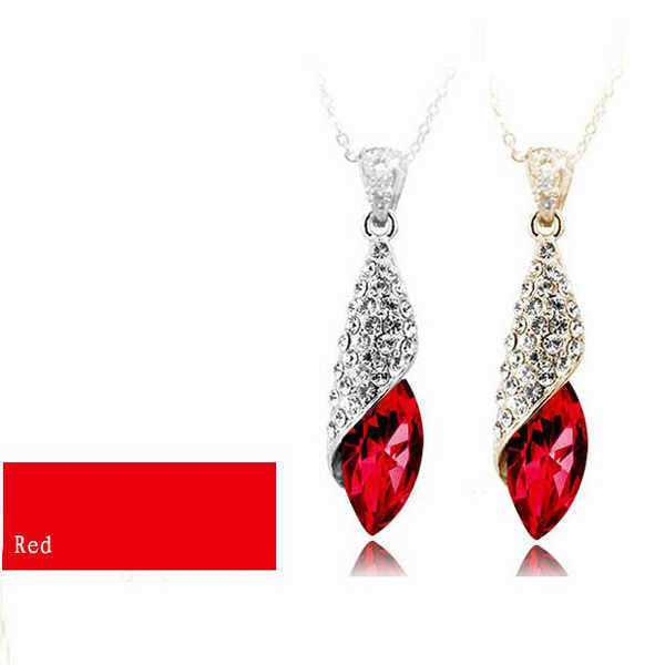 Trendy-Silver-Red-Crystal-Teardrop-Necklace-For-Women-47892