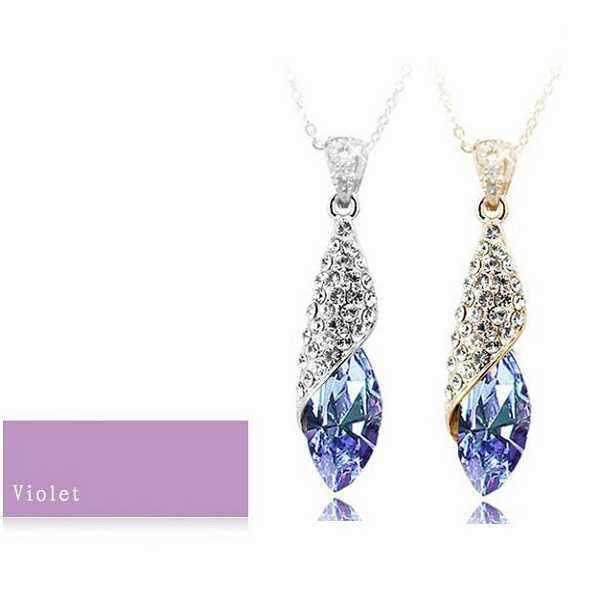 Trendy-Silver-Red-Crystal-Teardrop-Necklace-For-Women-47892