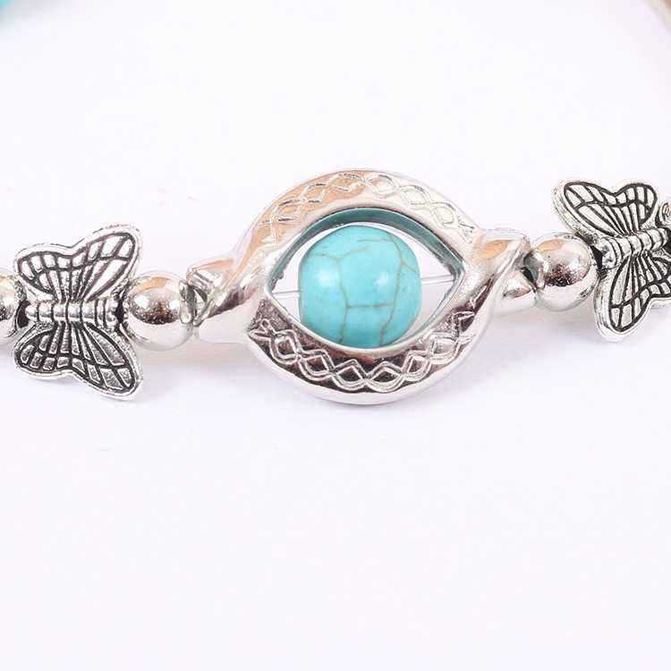 Trendy-Turquoise-Handmade-Bracelet-Sliver-Beaded-Bracelet-For-Women-1442182