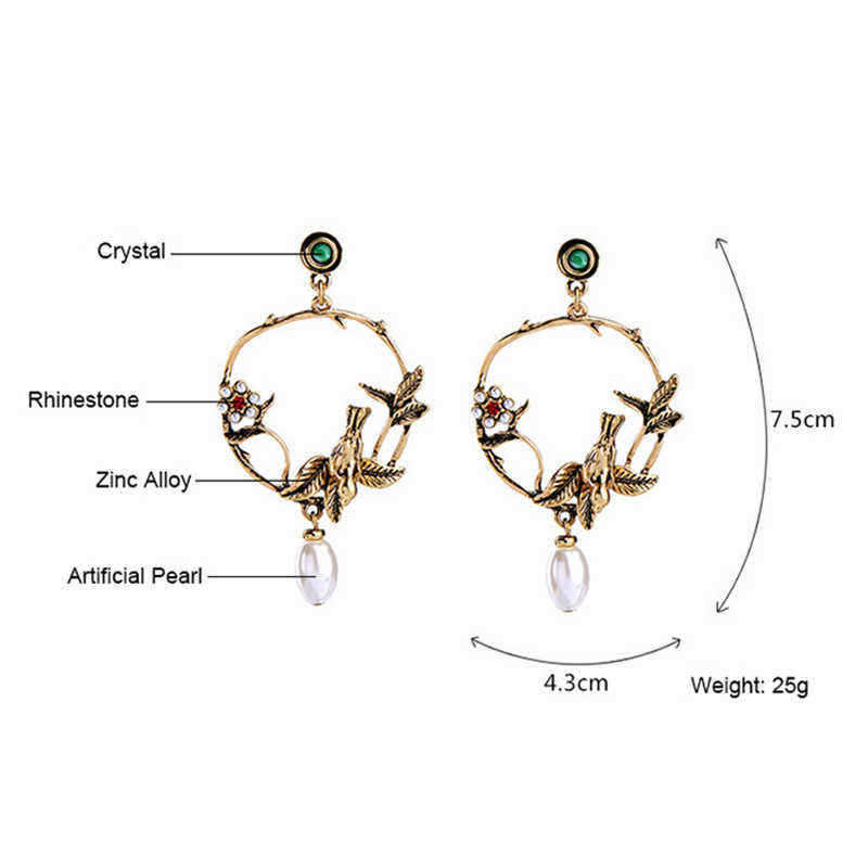 Trendy-Vivid-Pearl-Earrings-with-Bird-on-The-Tree-Irregular-Hoop-Gold-Earring-for-Women-1260011