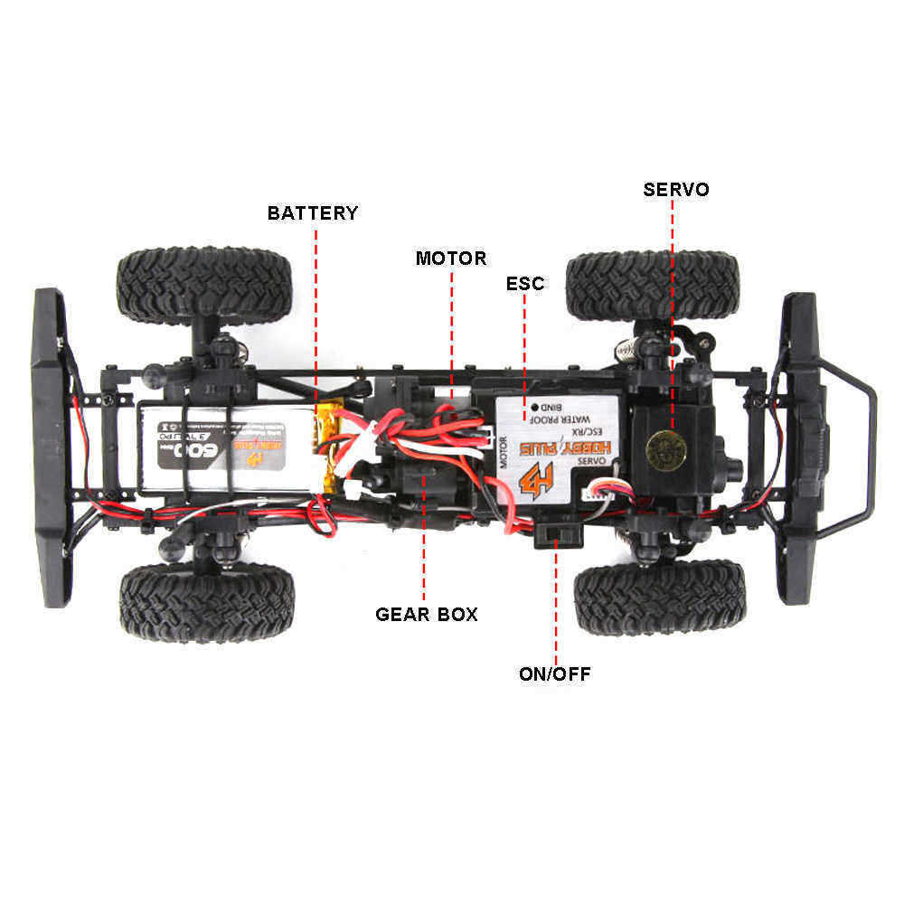 URUAV-124-4WD-24G-Mini-RC-Car-Crawler-Model-Vehicle-Waterproof-RTR-1447471