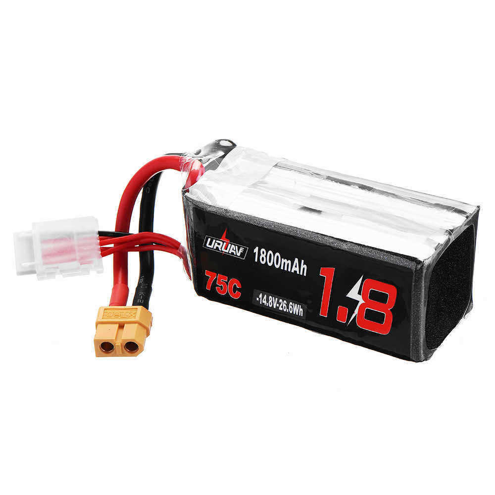 URUAV-148V-1800mAh-75C-4S-Lipo-Battery-XT60-Plug-for-RC-Drone-FPV-Racing-1434897