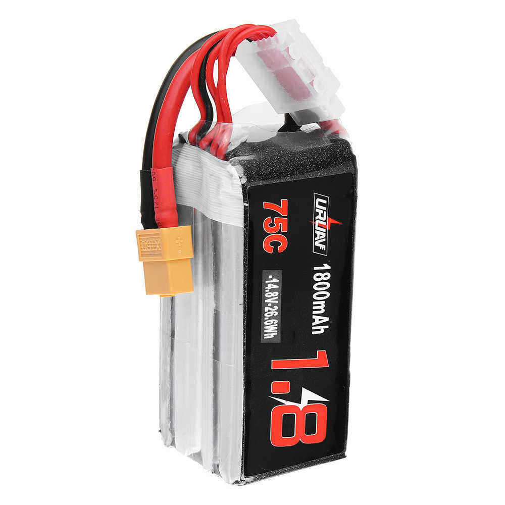 URUAV-148V-1800mAh-75C-4S-Lipo-Battery-XT60-Plug-for-RC-Drone-FPV-Racing-1434897